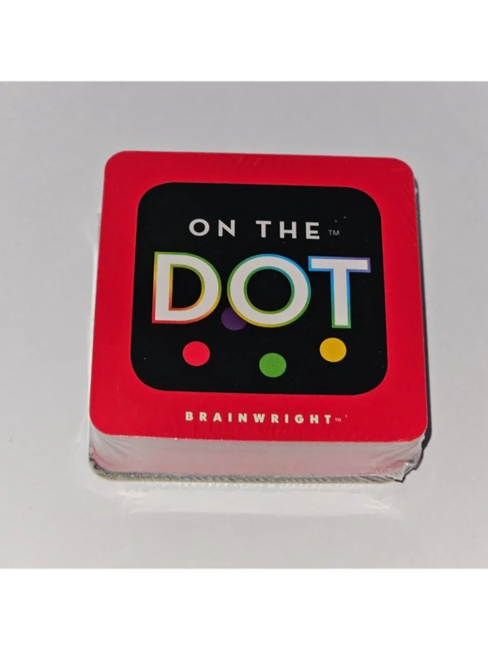 On The Dot Super Spotted Brain Teaser Card Game Box Wear Cards Sealed